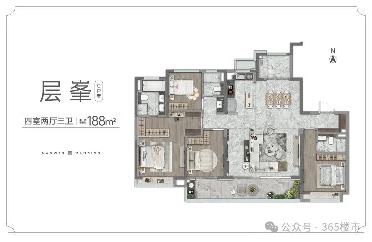2024南京楼市五大180平神户型！(图29)