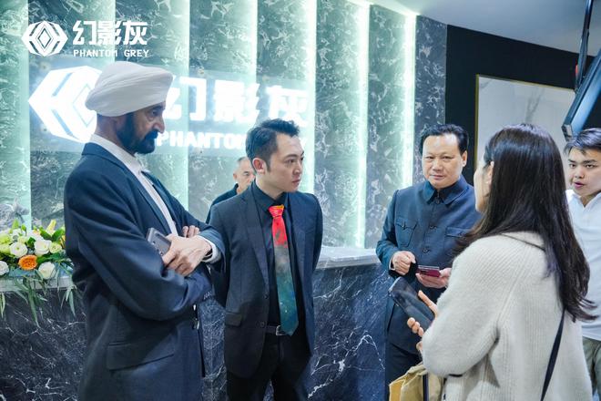 灰影幻境——幻影灰品牌展位闪耀亮相2024厦门石材展(图3)
