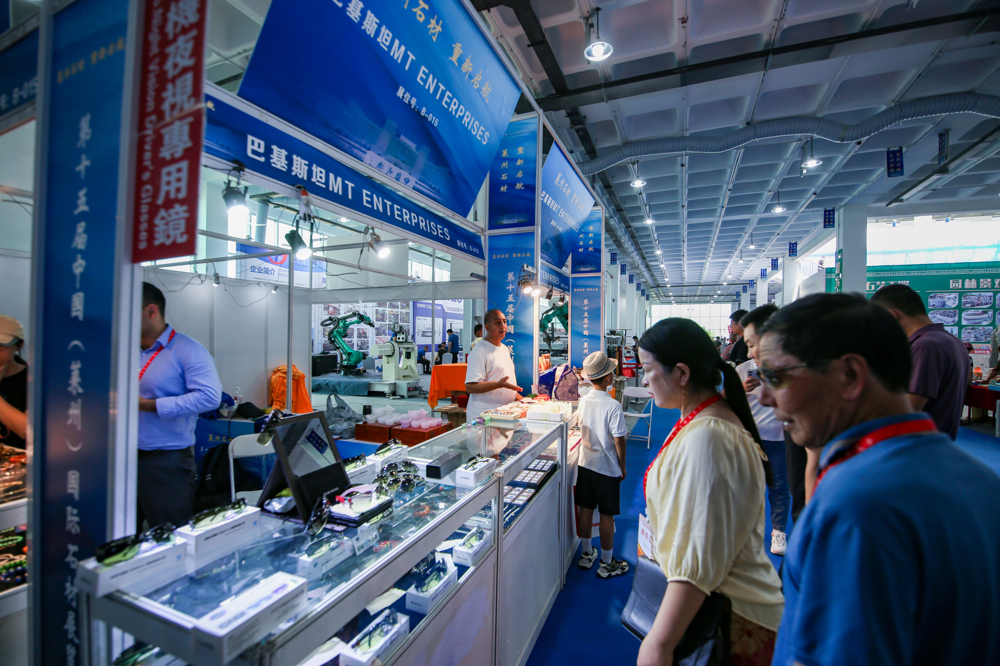 第十五届莱州国际石材展览会开幕(图4)