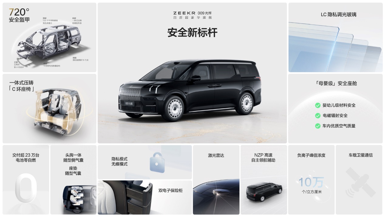 极氪009光辉开启纯电四座“陆地头等舱”时代(图5)