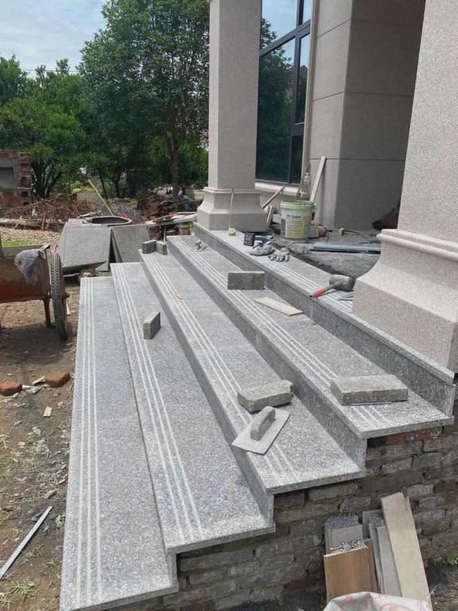 户外台阶石材楼梯大理石踏步石加工(图2)