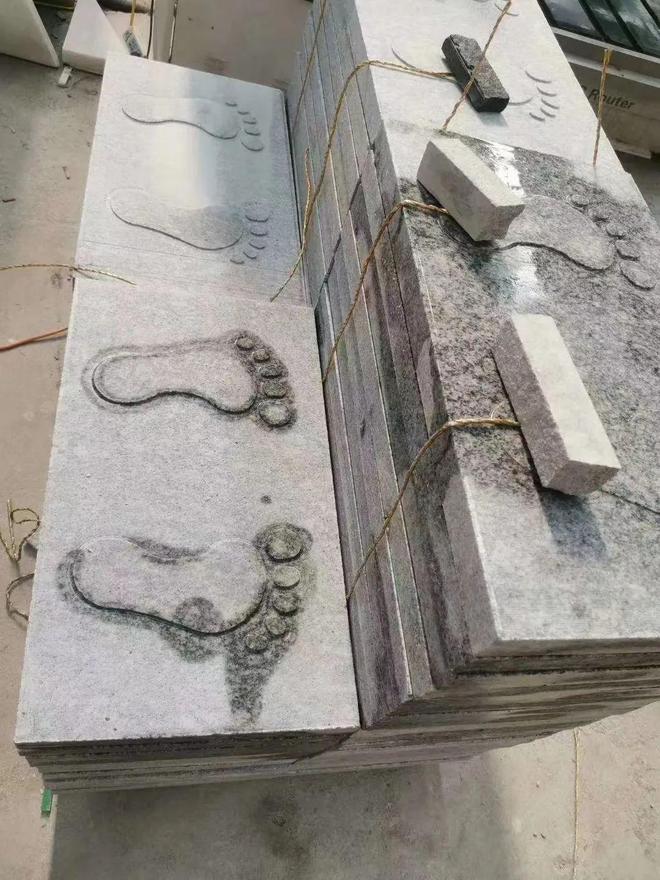 弧形拐角圆形异型石材切割定做加工(图13)