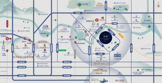 2024热门楼盘：无锡红豆·东望售楼处电话→首页网站→楼盘百科(图10)