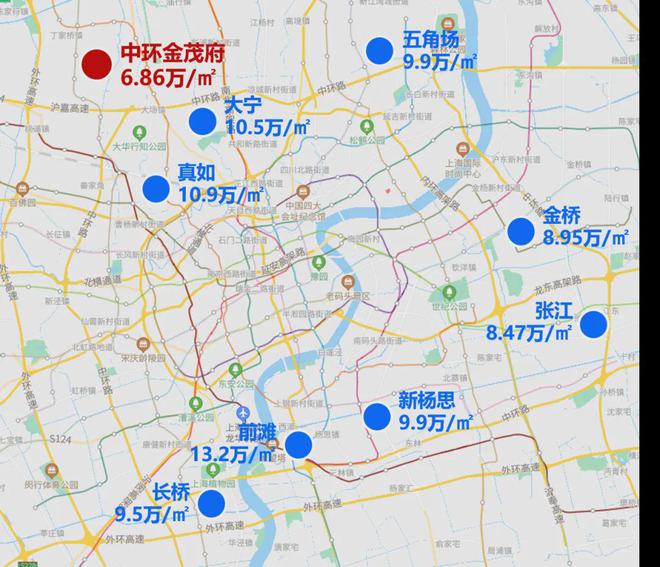 中环金茂府宝山中环金茂府2024网站售楼处价格表发布！(图14)