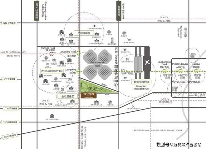 绿地铂瑞酒店售楼处2024发布：大虹桥·商务核心区顶级服务式公寓(图9)