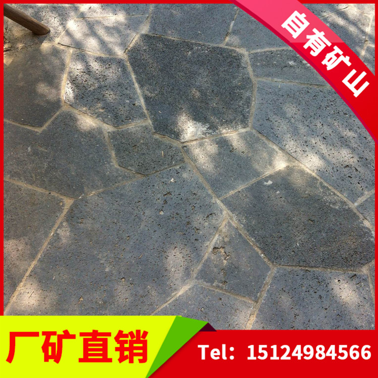 中国黑马蹄石自然面弹石拳石小料石(图2)