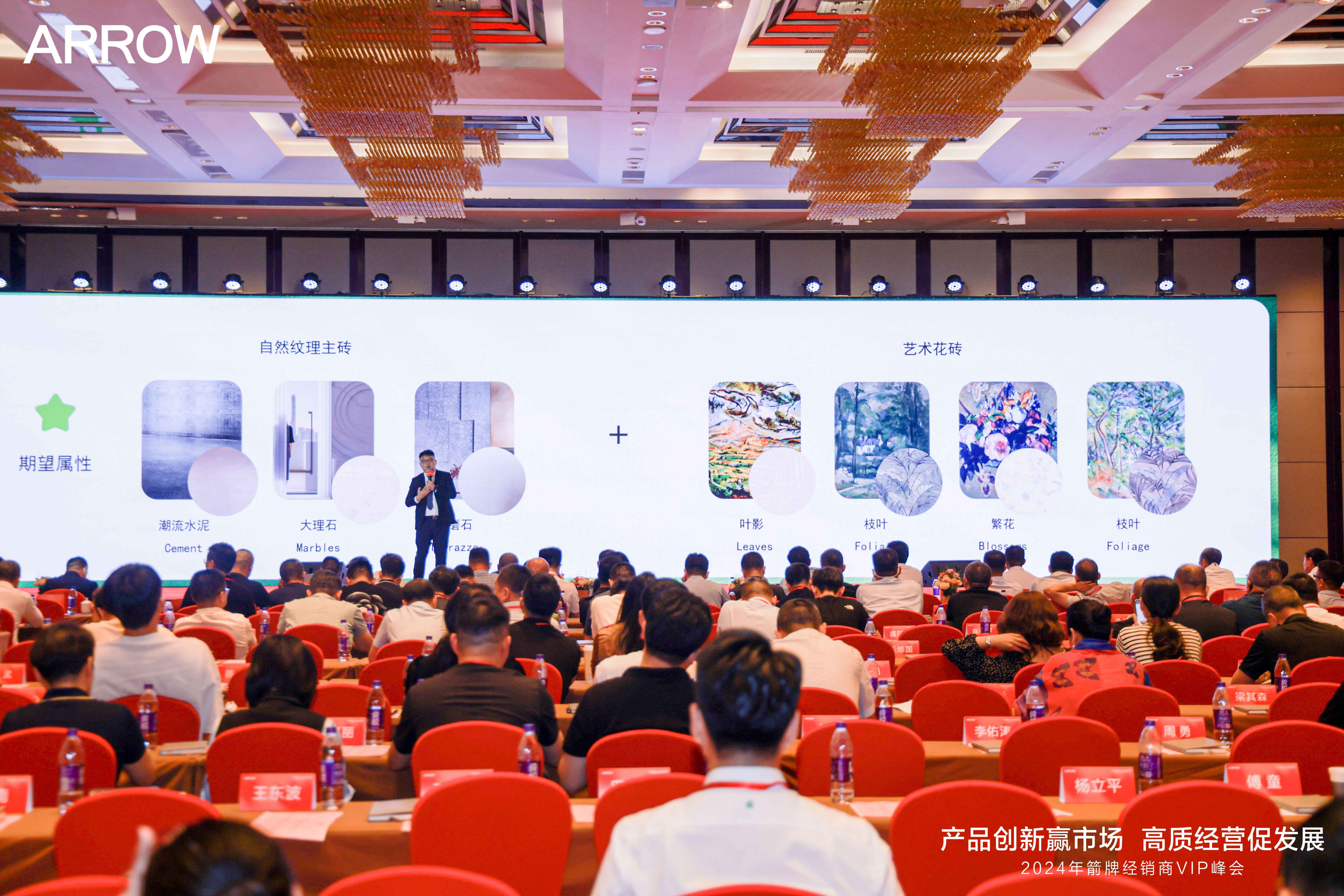 燃！2024箭牌经销商vip峰会暨新品发布会隆重召开(图9)