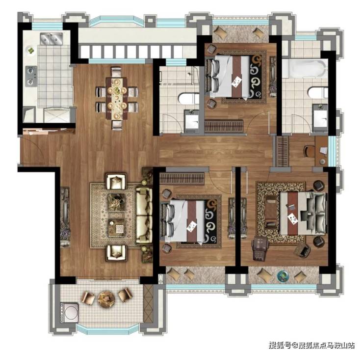 洋江唐顿公馆-洋江唐顿公馆2024年最新房价房型图户型图_交通地铁_小区配套(图11)