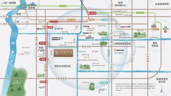 华发观澜半岛（浦东华发观澜半岛）2024网站售楼处商业配套(图3)