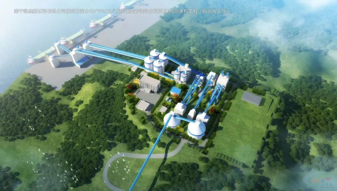 年产370万立方米优质花岗岩建筑骨料项目建设顺利推进(图4)