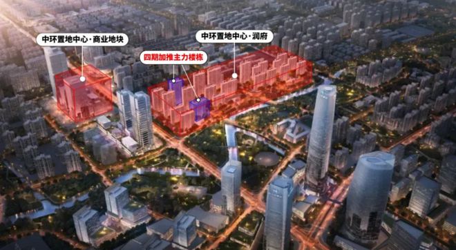 中环置地中心·润府售楼处电线最新房价）户型面积-小区环境(图5)