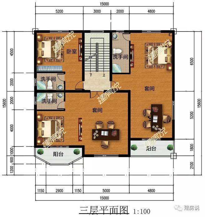 福建莆田四层豪宅外墙都是石材干挂这在当地竟不是最豪华的(图6)