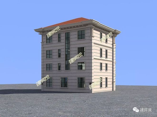 福建莆田四层豪宅外墙都是石材干挂这在当地竟不是最豪华的(图3)