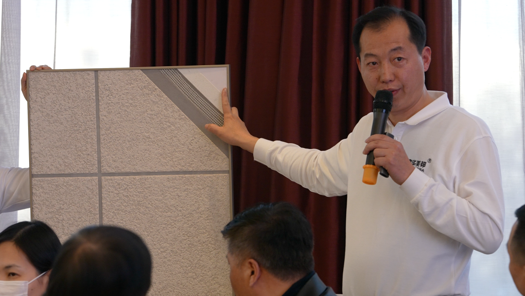 住建部主持召开与建筑同寿命绿色墙面装饰材料-无机彩岩专家论证会(图3)