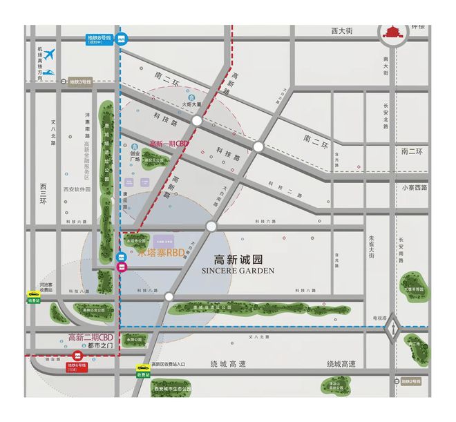 2024西安-高新城园→一房一价→价值分析→交房时间→开发商直销(图3)