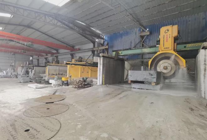 花岗岩石材厂家加工地铺石路沿石中石材厂家工艺展示(图3)