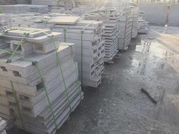 白色花岗岩大理石芝麻白30厚荔枝面加工厂家(图19)