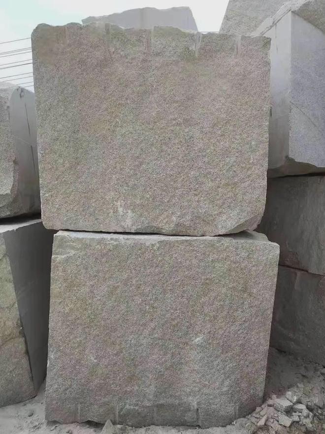白色花岗岩大理石芝麻白30厚荔枝面加工厂家(图18)