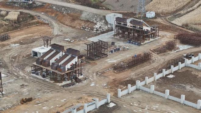 蛟河市碎石和碎屑加工项目正抓紧建设
