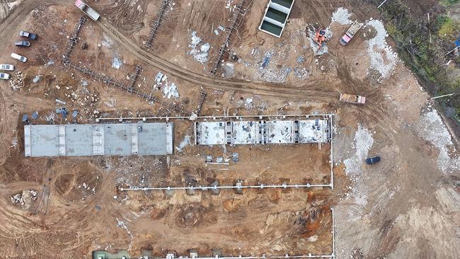 东吉高端板材加工项目正在加紧建设(图1)