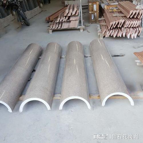 天然大理石石材圆柱弧形板的加工过程