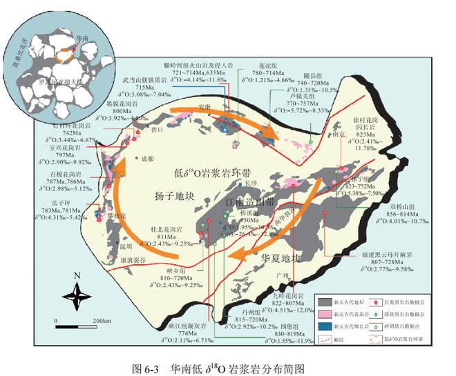 中国扬子地块西缘新元古代中期大规模低δ180岩浆作用