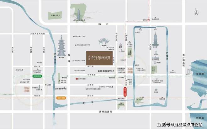 保利姑苏臻悦网站售楼处发布：苏州低密宅院古城府园(图2)