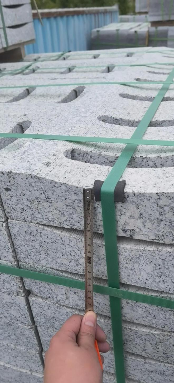 弯道路沿石弧形路沿石仿形石材加工(图3)