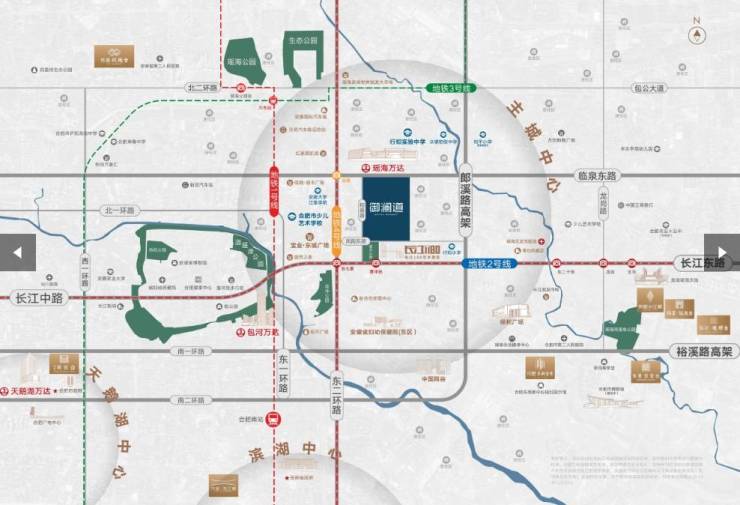 瑶海区伟星长城御澜道项目户型图-学区