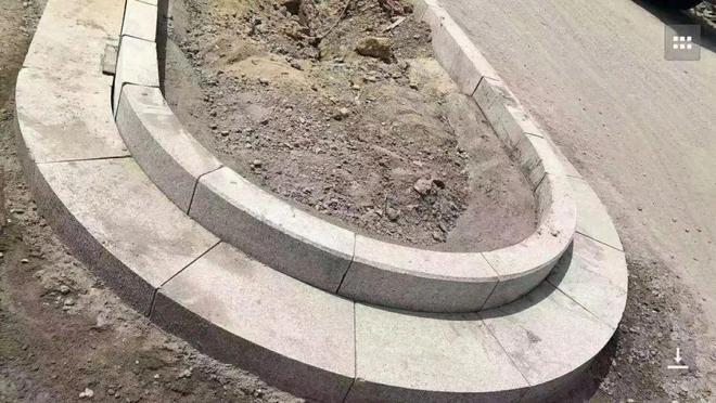 对于圆形或弧形石材加工采用仿形还是切梯形更合适(图7)