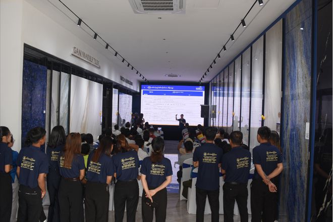 WanTharMyanmar携手中国简一大理石瓷砖为缅甸带来瓷砖顶级工艺--035mm超密缝铺贴技术(图7)