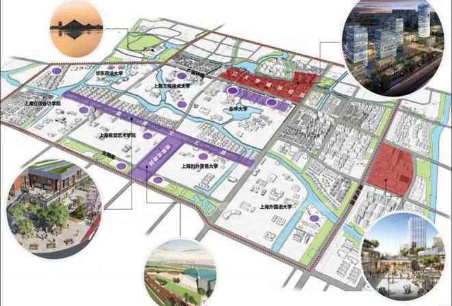 ✪中企誉品银湖湾‌售楼处发布：广富林12公里银河漫步道(图5)