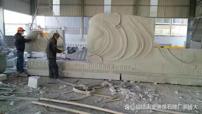 石雕卧佛在乡村建筑中的风格(图1)