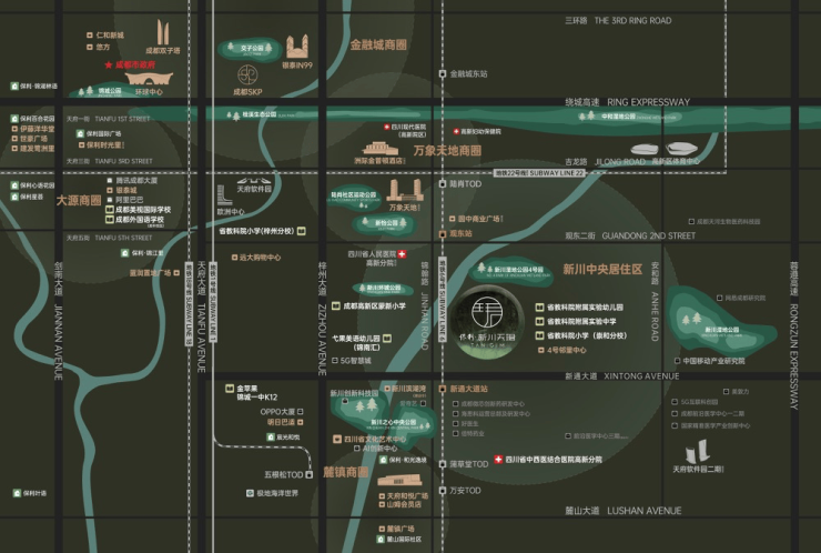 成都【保利新川天珺】最新房价_在售户型(优缺点分析)_房源动态_售楼处电话_楼盘详情_项目分析(图1)