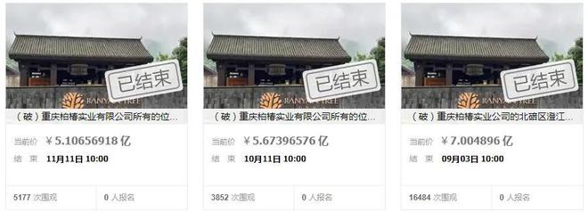遭悔拍！惠州凯宾斯基酒店再次拍卖146亿元起！(图4)