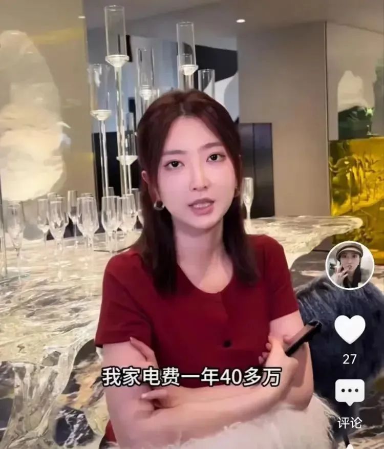 1年电费40万装修花了8000万！网红炫富被封禁