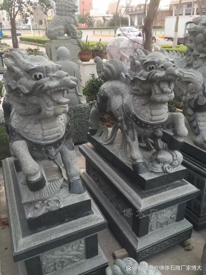 石雕麒麟在宗祠中的装饰作用(图5)
