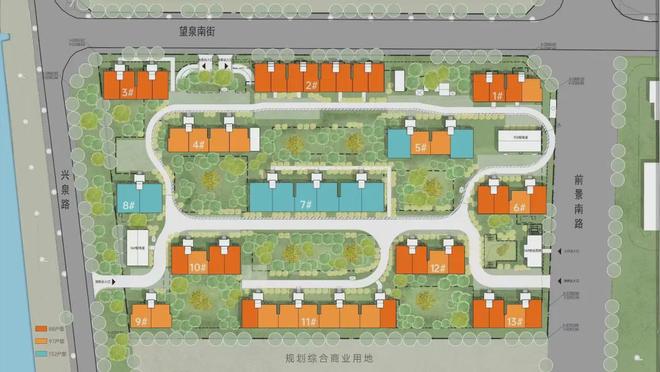 Ⓧ住总芳华里售楼处☎公告【芳华里】高得房率+空中花园！(图9)
