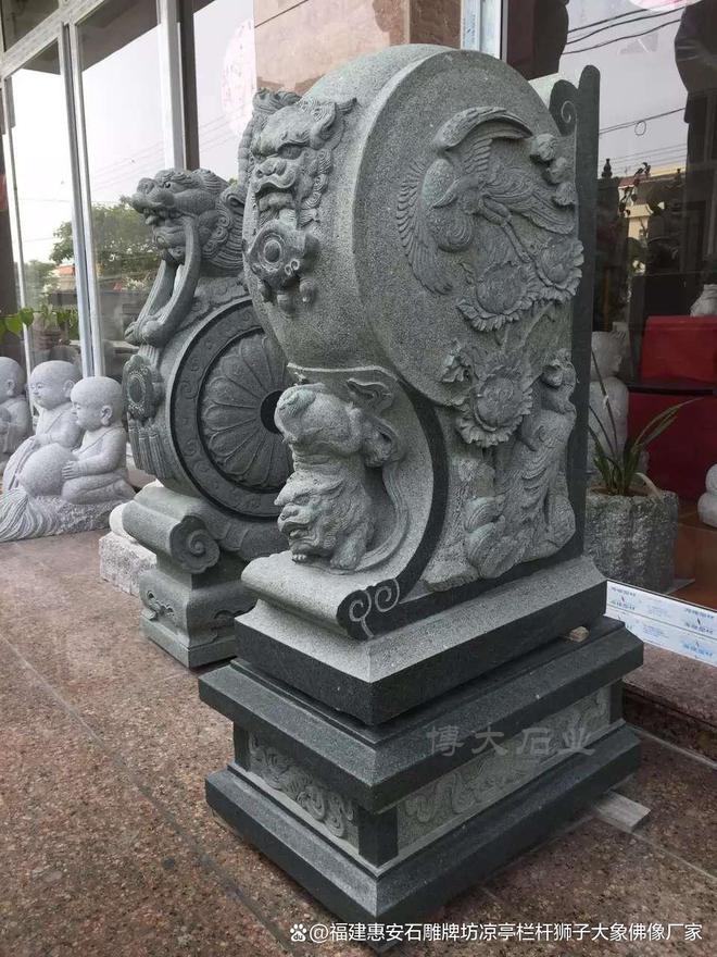 石雕抱鼓石在城市雕塑中的案例(图2)