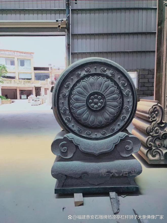 石雕抱鼓石在城市雕塑中的案例(图4)