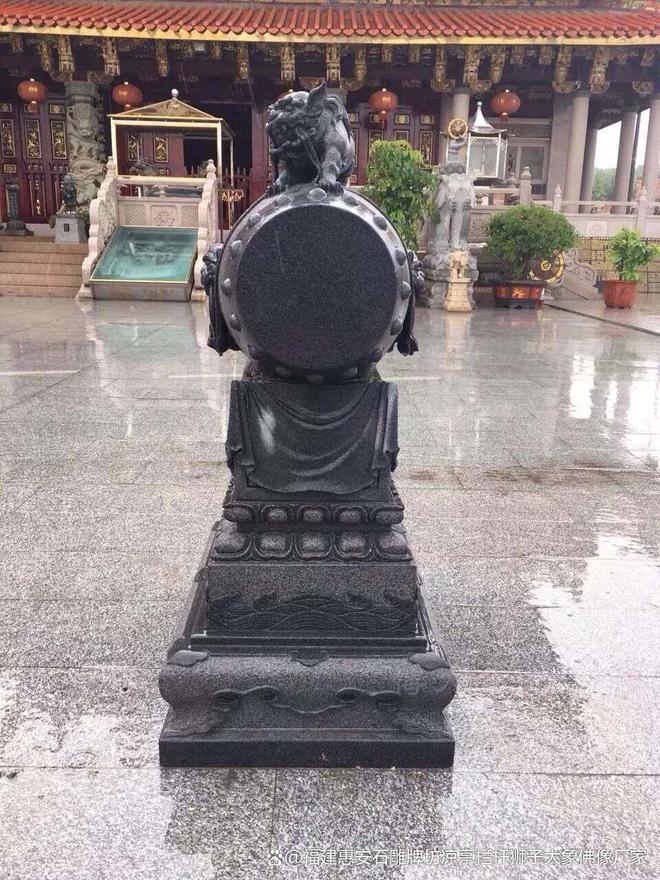 石雕抱鼓石在城市雕塑中的案例(图3)