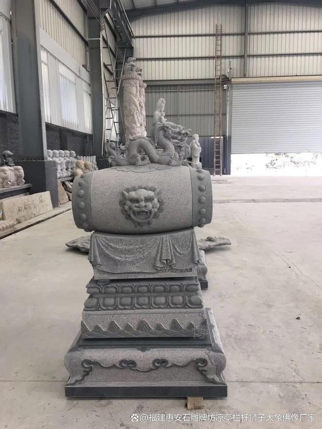 石雕抱鼓石在城市雕塑中的案例(图5)