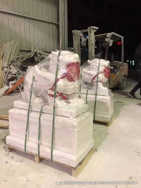 石雕貔貅的石材开采与加工(图4)