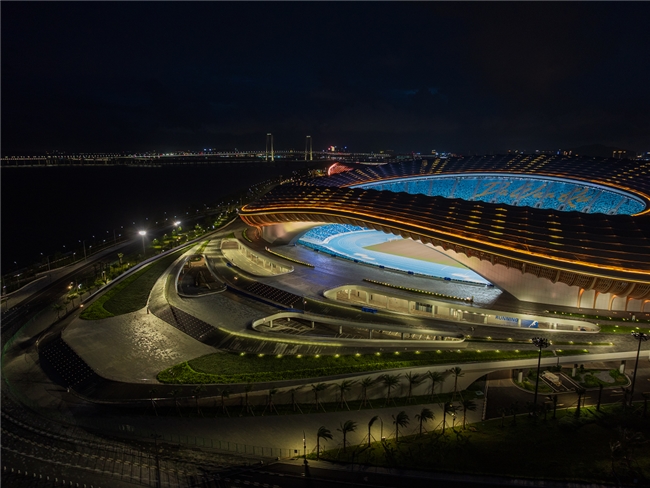 广州南沙大湾区文化体育中心“粤超”来袭！实力解锁“边看比赛边看海”(图4)