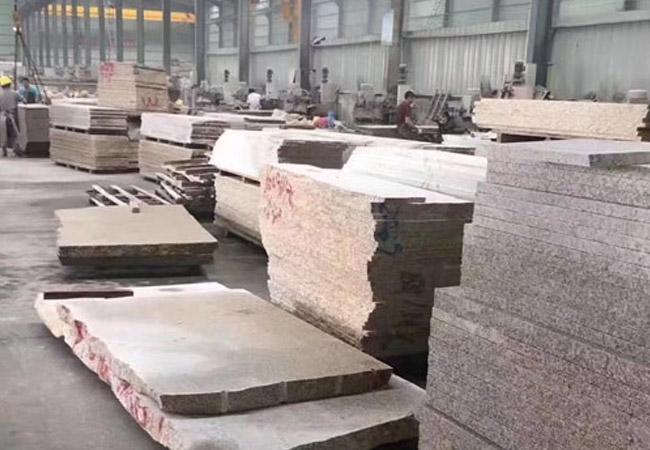 芝麻黑花岗岩景观石的切割方式(图1)