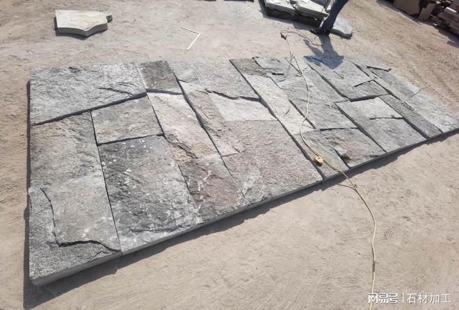 芝麻黑花岗岩景观石的切割方式(图4)
