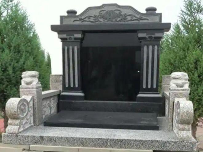 墓碑对联源头厂家推荐卓鼎园林雕塑保障碑文清晰持久