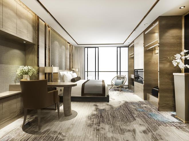 【嘉宁颂】重庆酒店装修：如何用硬装艺术讲好山水之城的刚柔哲学(图2)