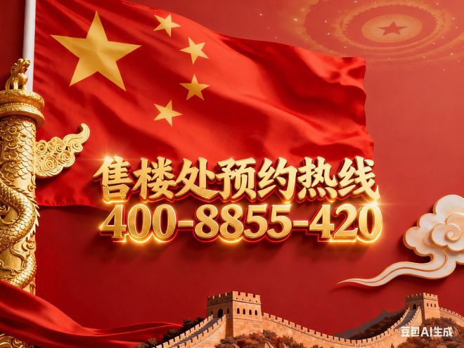 ✿越秀外滩樾售楼处发布:北外滩里品质雅韵与别墅梦正悠扬