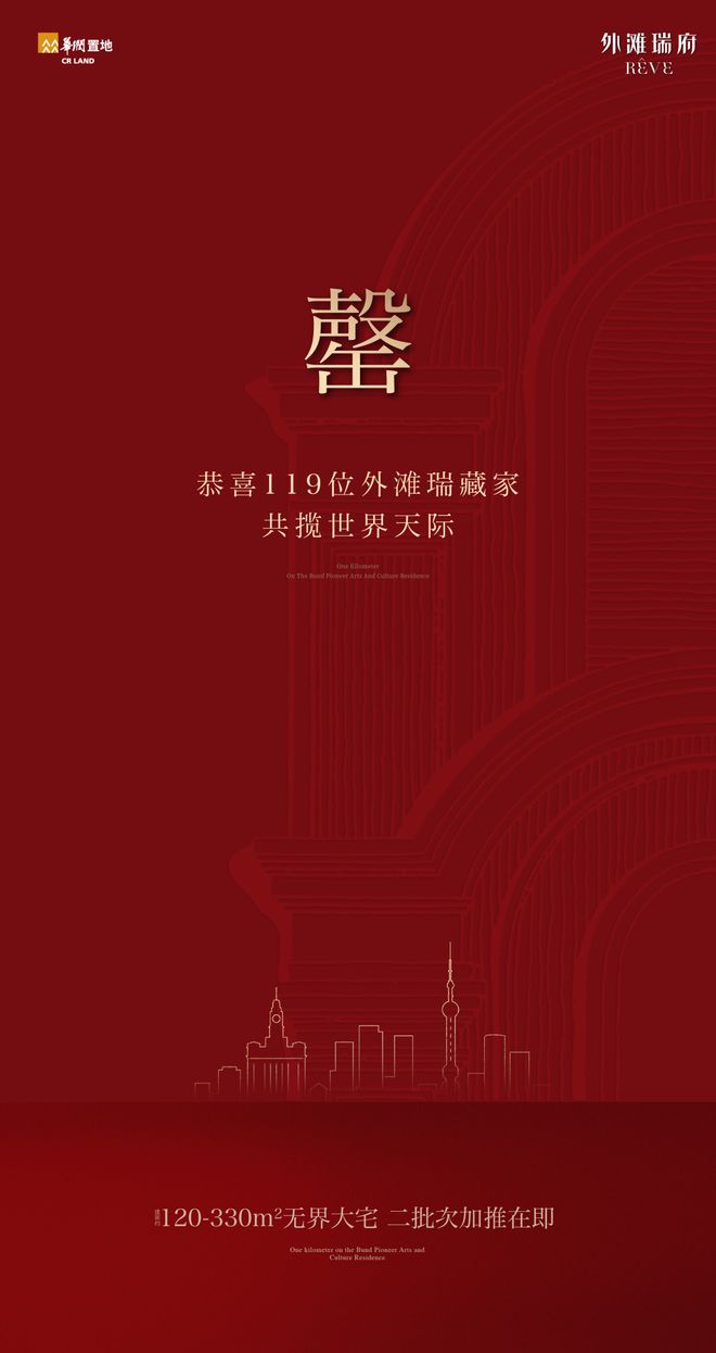 今日聚焦@华润外滩瑞府售楼处发布：缔造热销传奇